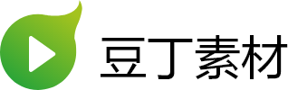 豆丁素材网的LOGO图片