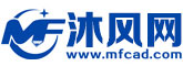 沐风网-图纸下载_免费图纸大全、设计模型素材及教程的LOGO图片